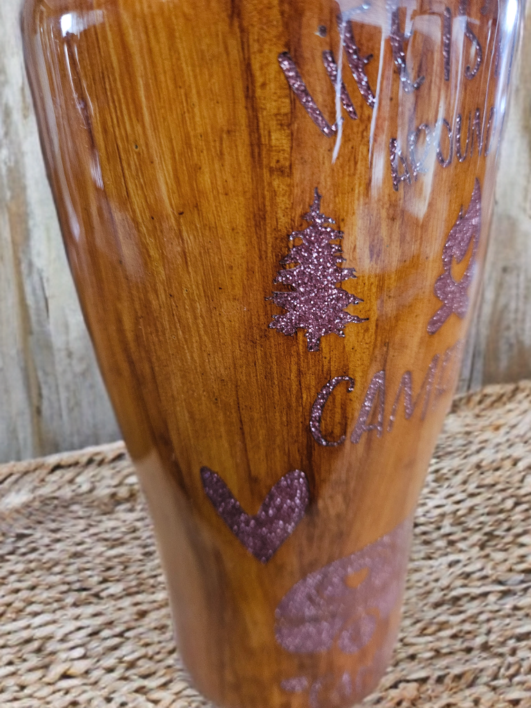 Woodgrain peek a boo