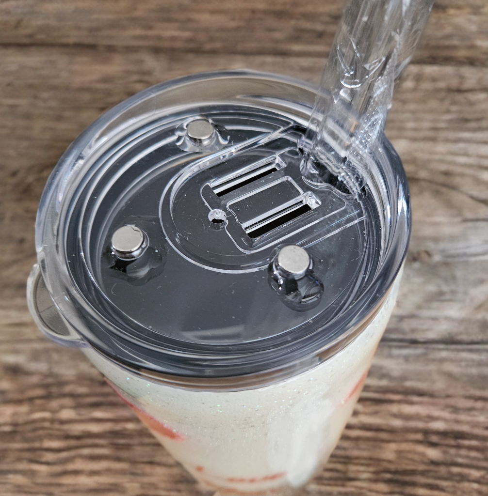 Heart Glitter Tumbler
